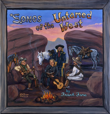 CD cover for Songs of the Untamed West