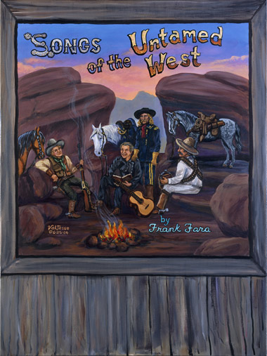 CD cover for Songs of the Untamed West