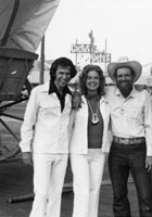 Frank Fara, Patty Parker and Cactus Pete in Nevada
