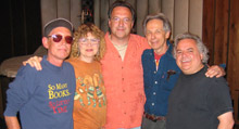 Frank Fara & Patty Parker with our talented Nashville Harmony Rangers Doug Clements, Stephen Hill, Michael Black
