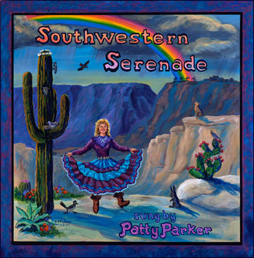 CD cover art for Southwestern Serenade